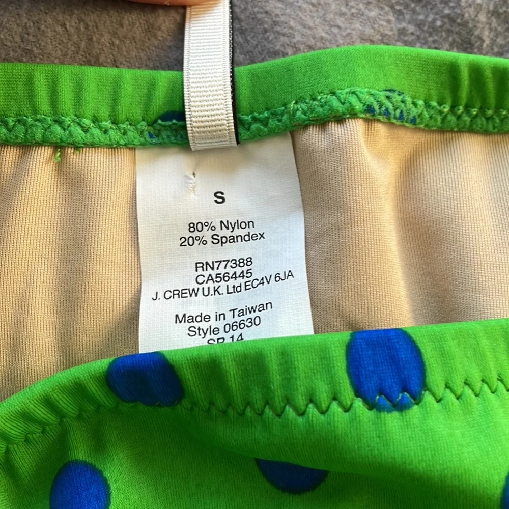 ☀️JCrew, NEW polka dot bikini bottom - Picture 4 of 5